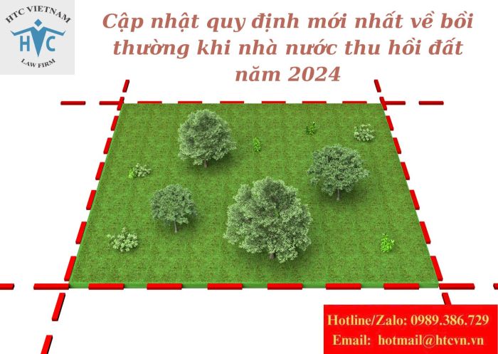 Cập nhật quy định mới nhất về bồi thường khi nhà nước thu hồi đất năm 2024